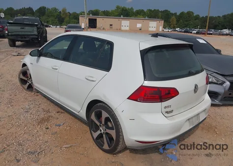2017 Volkswagen Gti S from USA, damaged, VIN 3VW5T7AU8HM037519